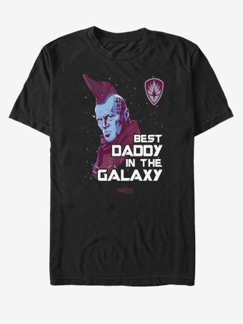 ZOOT.Fan Marvel Best Daddy In The Galaxy Yondu Strážci Galaxie Triko Černá