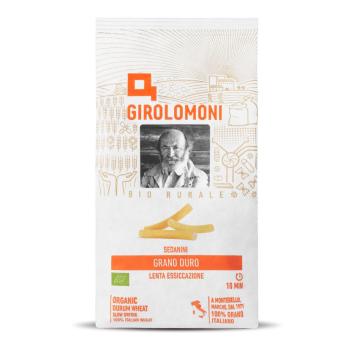 Těstoviny sedanini semolinové  500 g BIO   GIROLOMONI