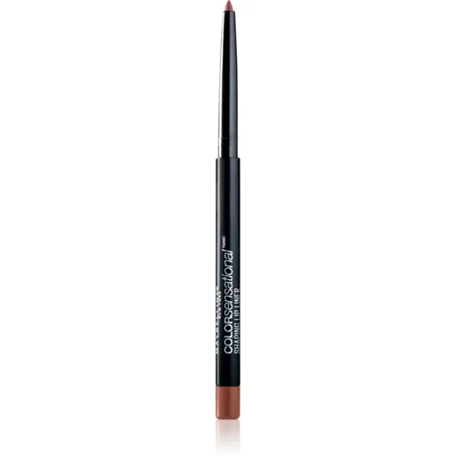 MAYBELLINE NEW YORK Color Sensational Shaping Lip Liner tužka na rty s ořezávátkem odstín 20 Nude Seduction 1.2 g