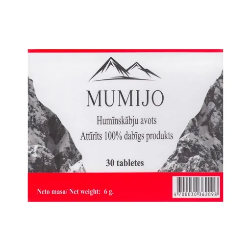 Altajské mumio Shilajit - 30 tablet - BIOVIT LLC