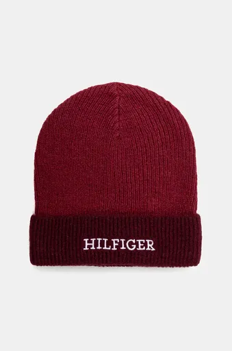 Dětská čepice s příměsí vlny Tommy Hilfiger