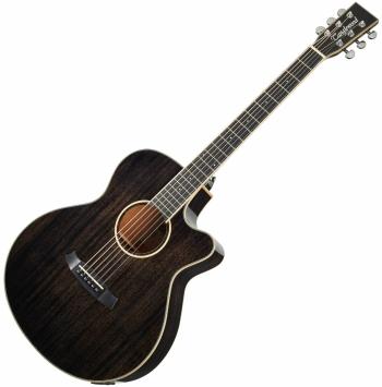 Tanglewood TW4 E BS Black Shadow Gloss Elektroakustická kytara