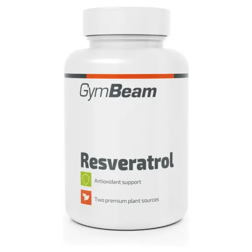 GymBeam RESVERATROL 60 CAPS Doplněk stravy, , velikost