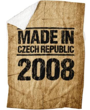 Deka Made In (rok: 2008, Podšití beránkem: ANO)