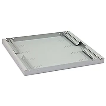 Triton RAX-UP-450-A4 - 19“ Police s perforací 1U 450mm, integrované podpěry (352450)