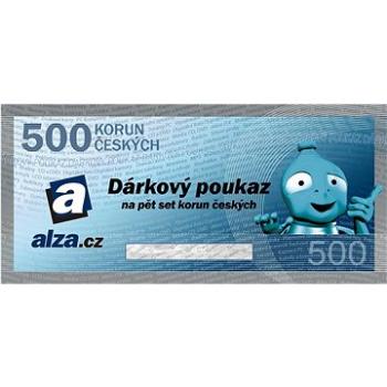 Elektronický dárkový poukaz Alza.cz na nákup zboží v hodnotě 500 Kč