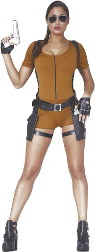Guirca Kostým Lara Croft Velikost - dospělý: L-XL