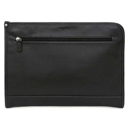 Celokožená pánská spisovka Hexagona Philep - černá