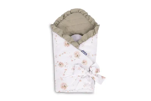 SENSILLO Zavinovačka pro miminko, mušelín, bavlna, Pampeliška béžová