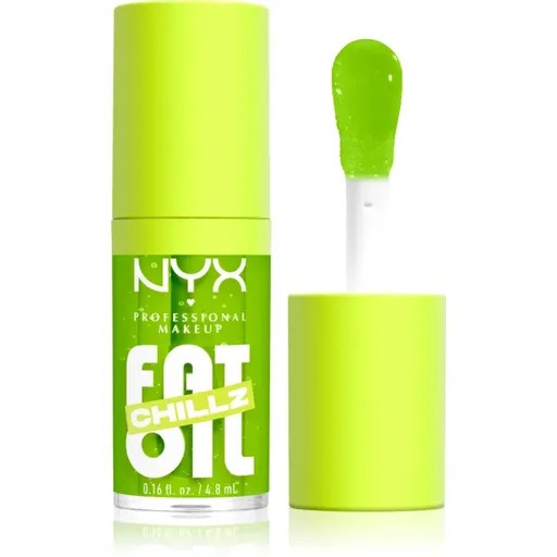 NYX Professional Makeup Fat Oil Chillz olej na rty s chladivým účinkem odstín 4.8 ml