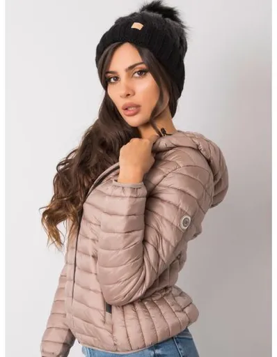 Dámská čepice s bambulí Ally RUE PARIS černá