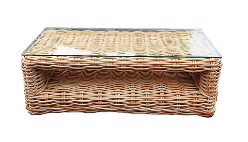 DEOKORK Zahradní ratanové stolek SARA