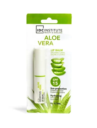 IDC Institute Aloe Vera Balzám na rty SPF15 4 g