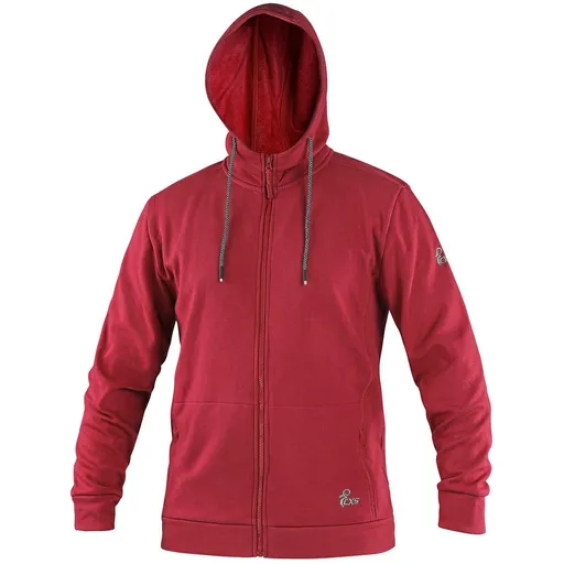 Canis (CXS) Pánská mikina HARRISON - Červená | 3XL