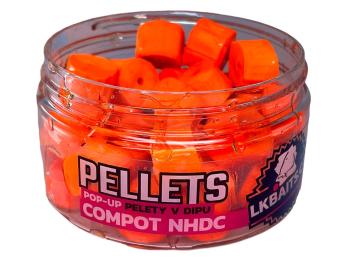 LK Baits Pop-up Pelety v dipu Compot NHDC 40g