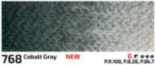 Akvarelová barva Rosa 2,5ml – 768 cobalt gray