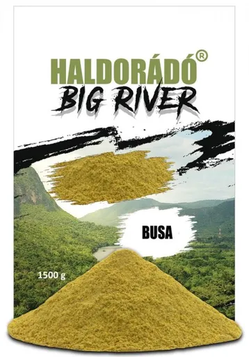 Haldorádó krmítková směs big river 1,5 kg - tolstolobik