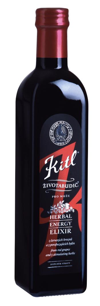 Kitl Životabudič pro muže sirup 250 ml