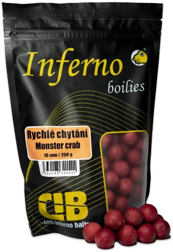 Carp inferno boilies pro rychlé chytání 250 g 16 mm monster crab