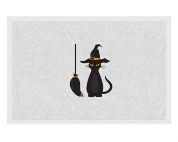 Rohožka Cat witch