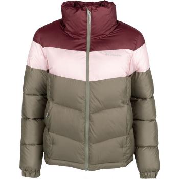 Columbia PUFFECT COLOR BLOCKED JACKET Dámská bunda, khaki, velikost