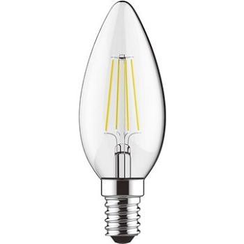 Retro LED Filament žárovka Candle Clear 5W/230V/E14/2700K/440Lm/300°/Step Dim (DECO5WWSD)