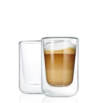 Set termosklenic na cappuccino 250 ml NERO, Blomus