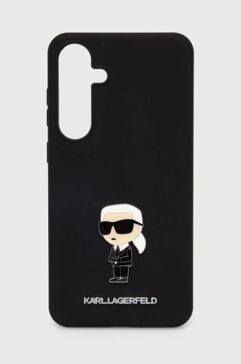 Obal na telefon Galaxy Karl Lagerfeld S24+ S926 černá barva, KLHCS24MSMHKNPK