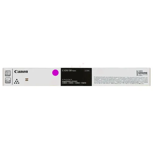 CANON CEXV-58L M - originální toner, purpurový, 26000 stran