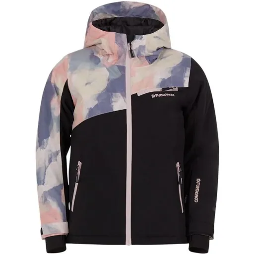 FUNDANGO NOVA Dívčí lyžařská/snowboardová bunda, černá, velikost