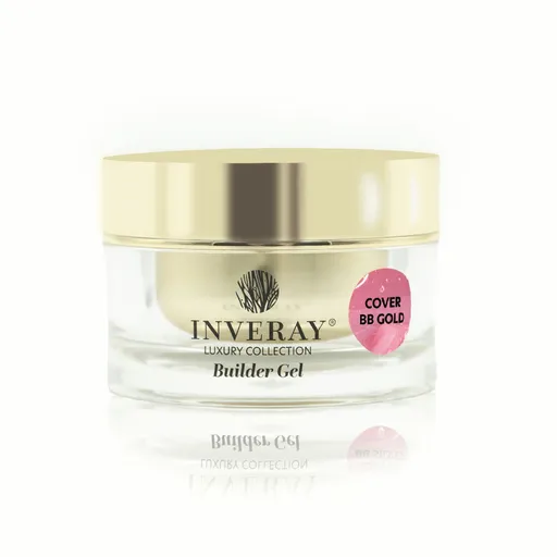Inveray Builder Gel Cover BB GOLD HEMA-FREE 15ml