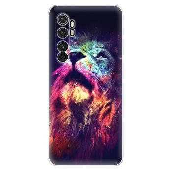 Odolné silikonové pouzdro iSaprio - Lion in Colors - Xiaomi Mi Note 10 Lite