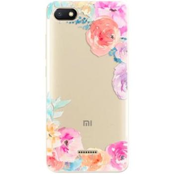 iSaprio Flower Brush pro Xiaomi Redmi 6A (flobru-TPU2_XiRmi6A)