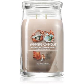 Yankee Candle Afternoon Scrapbooking vonná svíčka 567 g