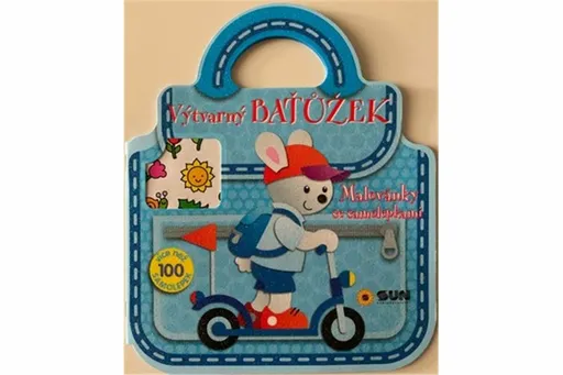 Výtvarný batůžek - Malovánky samolepky