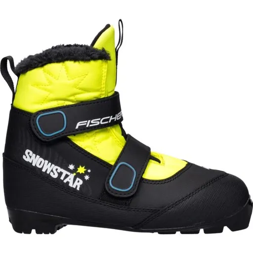 Fischer SNOWSTAR Juniorské boty na běžky, černá, velikost