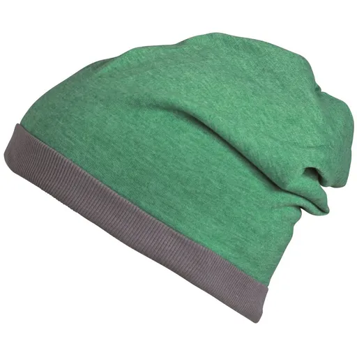 Myrtle Beach (Daiber) Lehká čepice MB6577 - Zelený melír / tmavě šedá | uni