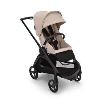 bugaboo Kočárek Dragonfly Complete Black 2023 Desert Taupe