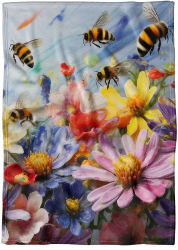 Deka Včely – Art (Podšití beránkem: NE)