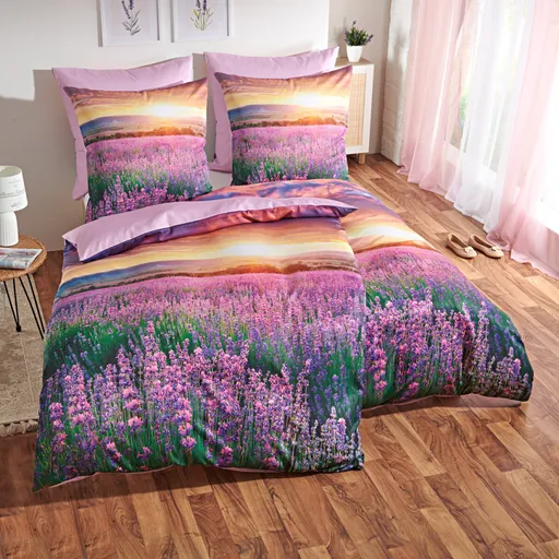 Ložní povlečení na jednolůžko Levandule