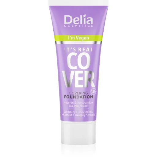 Delia Cosmetics It's Real Cover krycí make-up odstín 203 Latte 30 ml