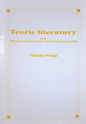 Teorie literatury - Vladimír Prokop