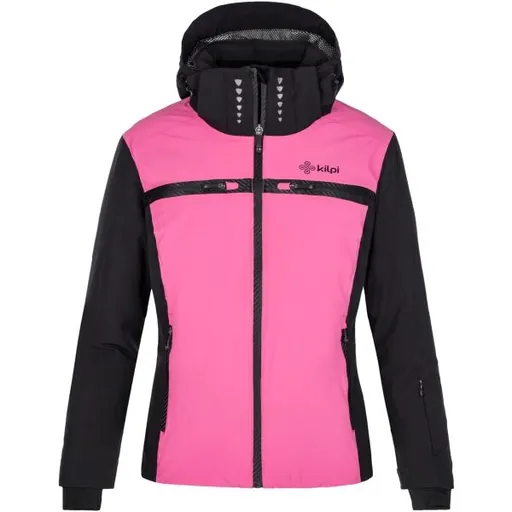 KILPI HATTORI Dámská lyžařská bunda, růžová, velikost