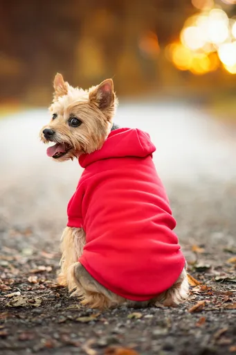 Vsepropejska Zigi červená mikina pro psa Barva: Červená, Délka zad (cm): 48, Obvod hrudníku: 66 - 72 cm