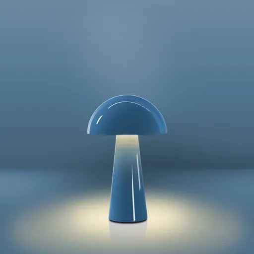 CENTURY venkovní stolní lampa Coco modrá USB DIM IP54