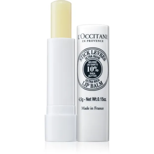 L’Occitane Karité Ultra Rich Lip Balm balzám na rty s bambuckým máslem 4.5 g