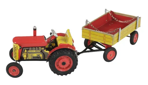Dětský traktor KOVAP Zetor Red 28cm