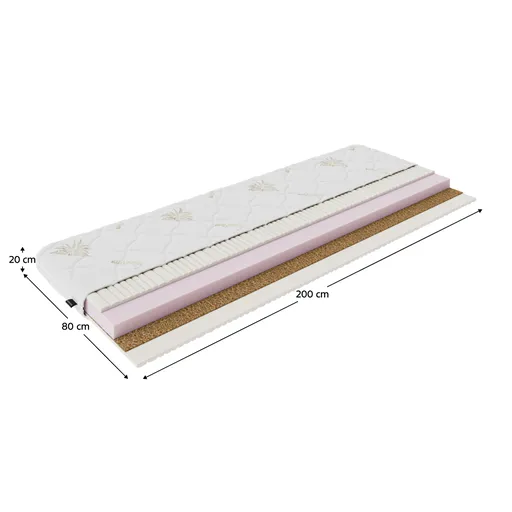 Pěnová matrace SILVERHARD Tempo Kondela