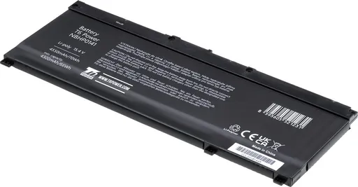 Baterie T6 Power HP Omen 15-ce000, Pavilion Power 15-cb000 serie, 4550mAh, 70Wh, 4cell, Li-pol
