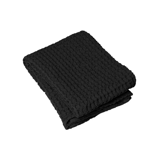 Ručník CARO 50 x 100 cm, černá, Blomus